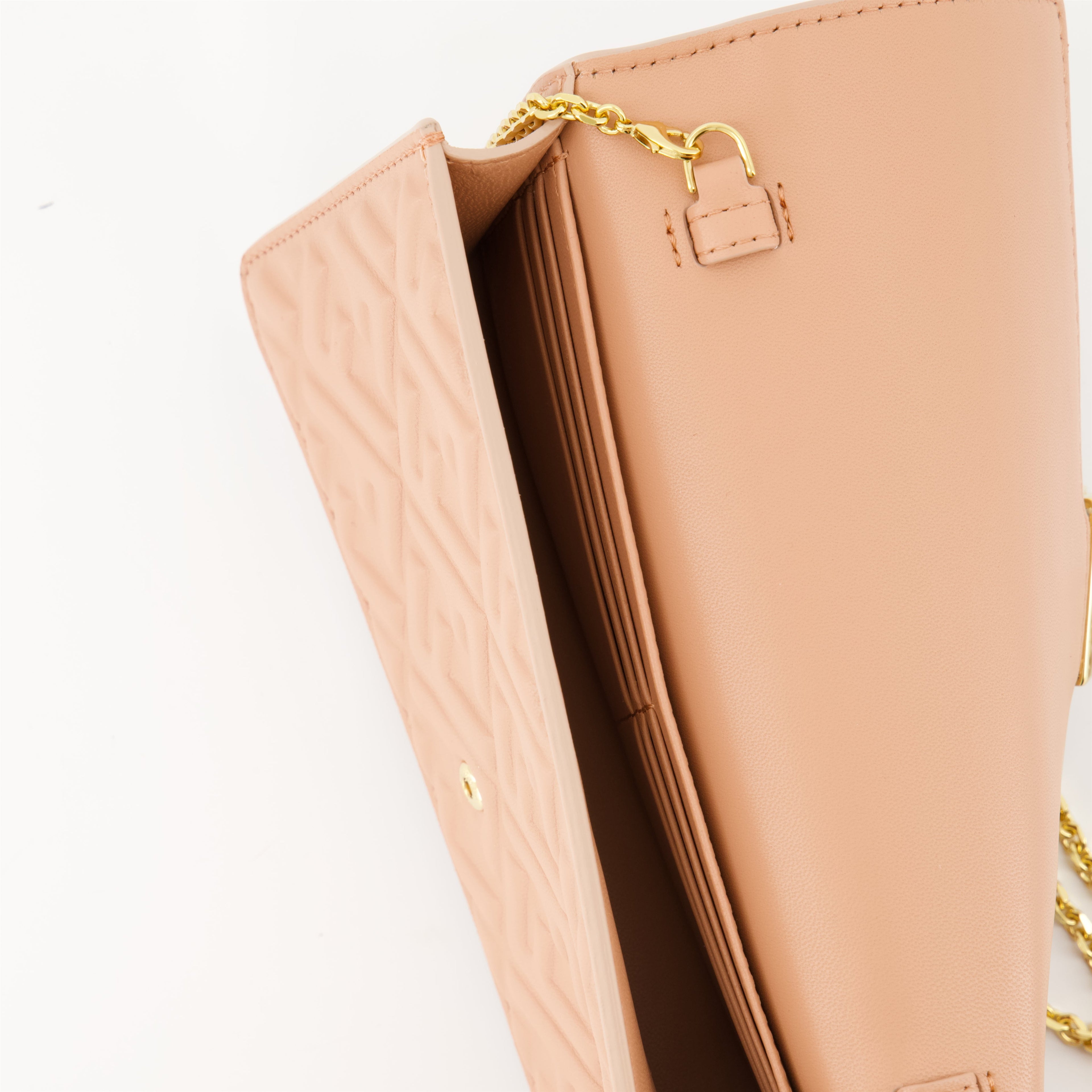 Image of Pink Chain Wallet by Fendi for Women - Season Spring-Summer 2025 - Product detail view 4