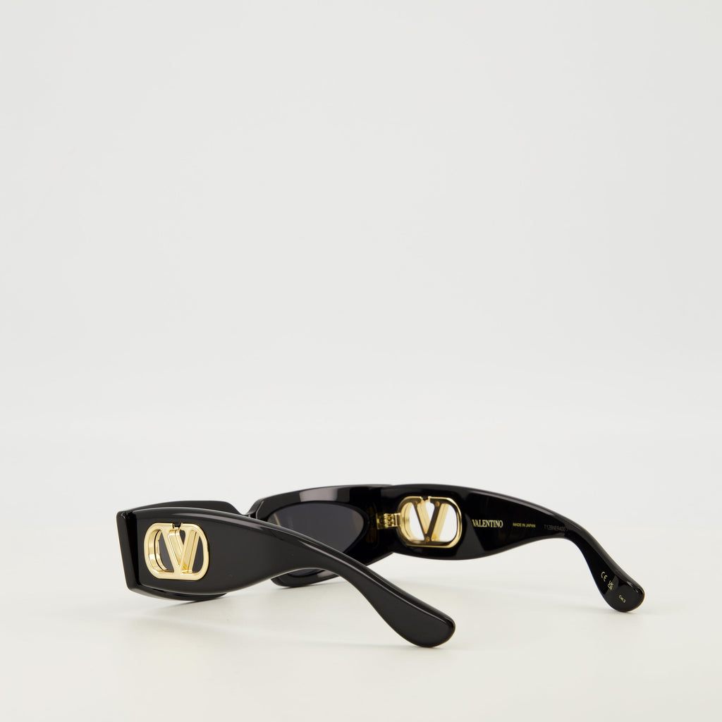 Black Vlogo Sunglasses