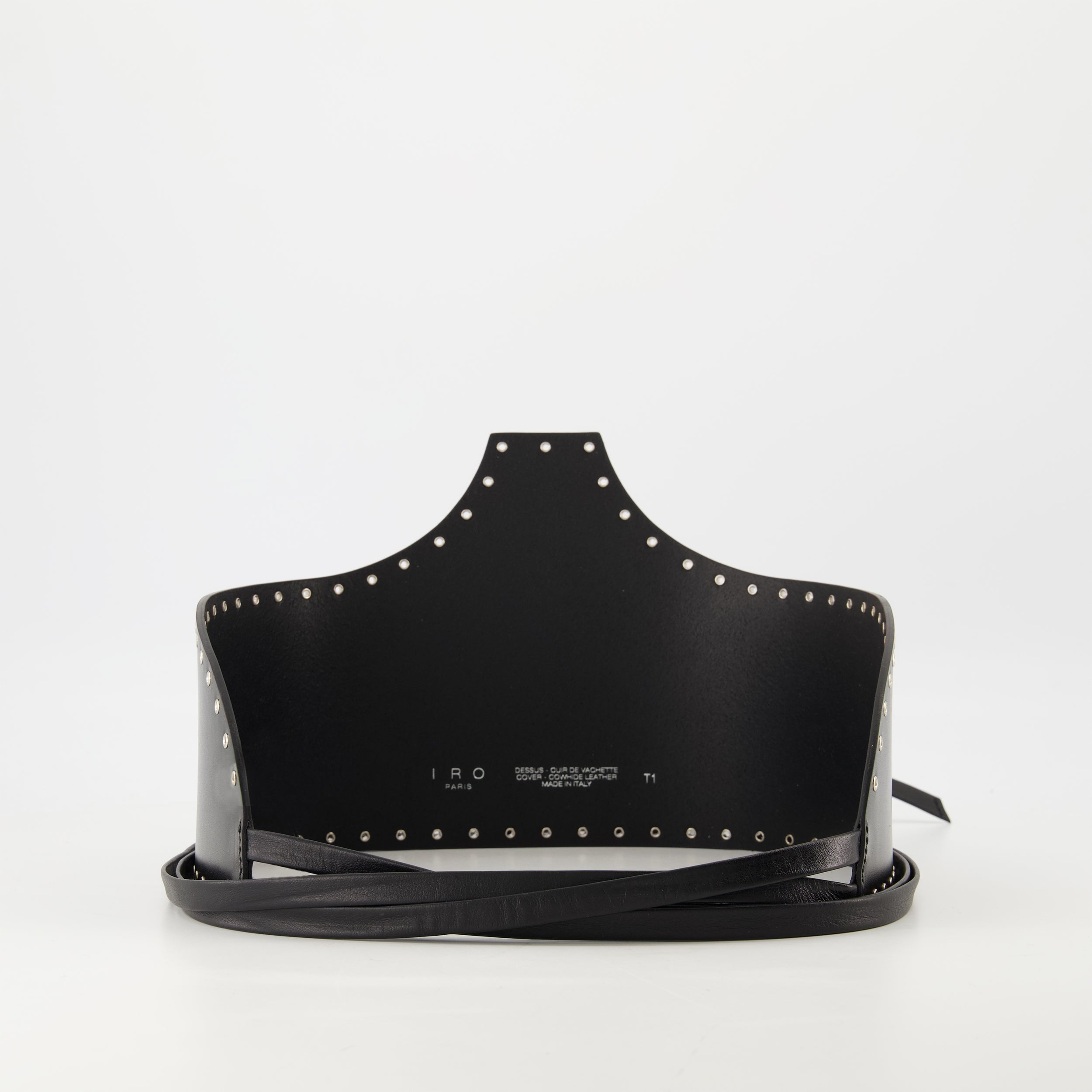 black leather belt, corset belt, Iro belt, women's accessories, stylish belt