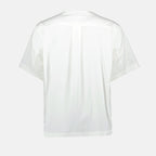 jersey t-shirt, Sacai, white t-shirt, casual wear, Spring-Summer collection