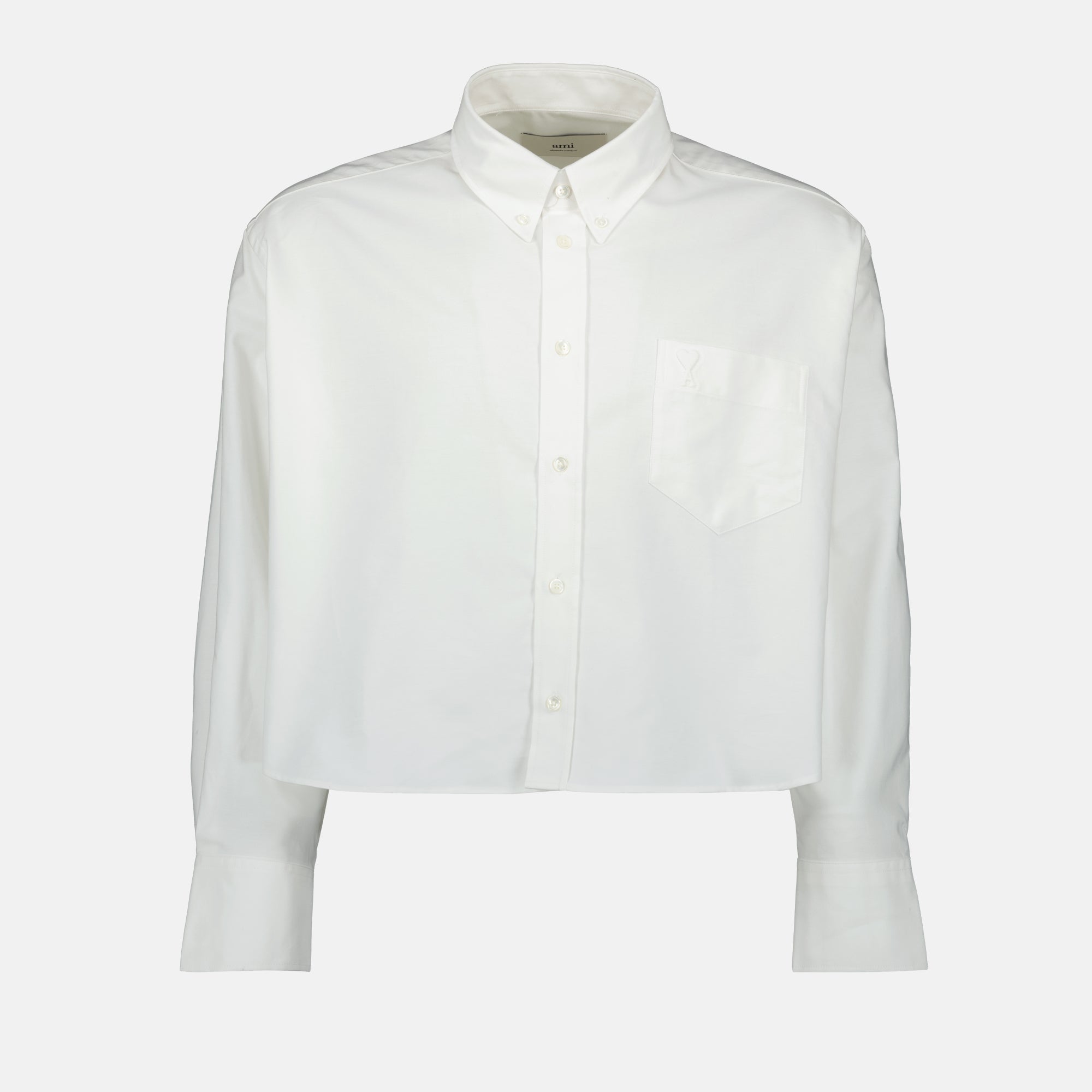 oversized shirt, Ami de Coeur, white shirt, cotton shirt, contemporary fashion