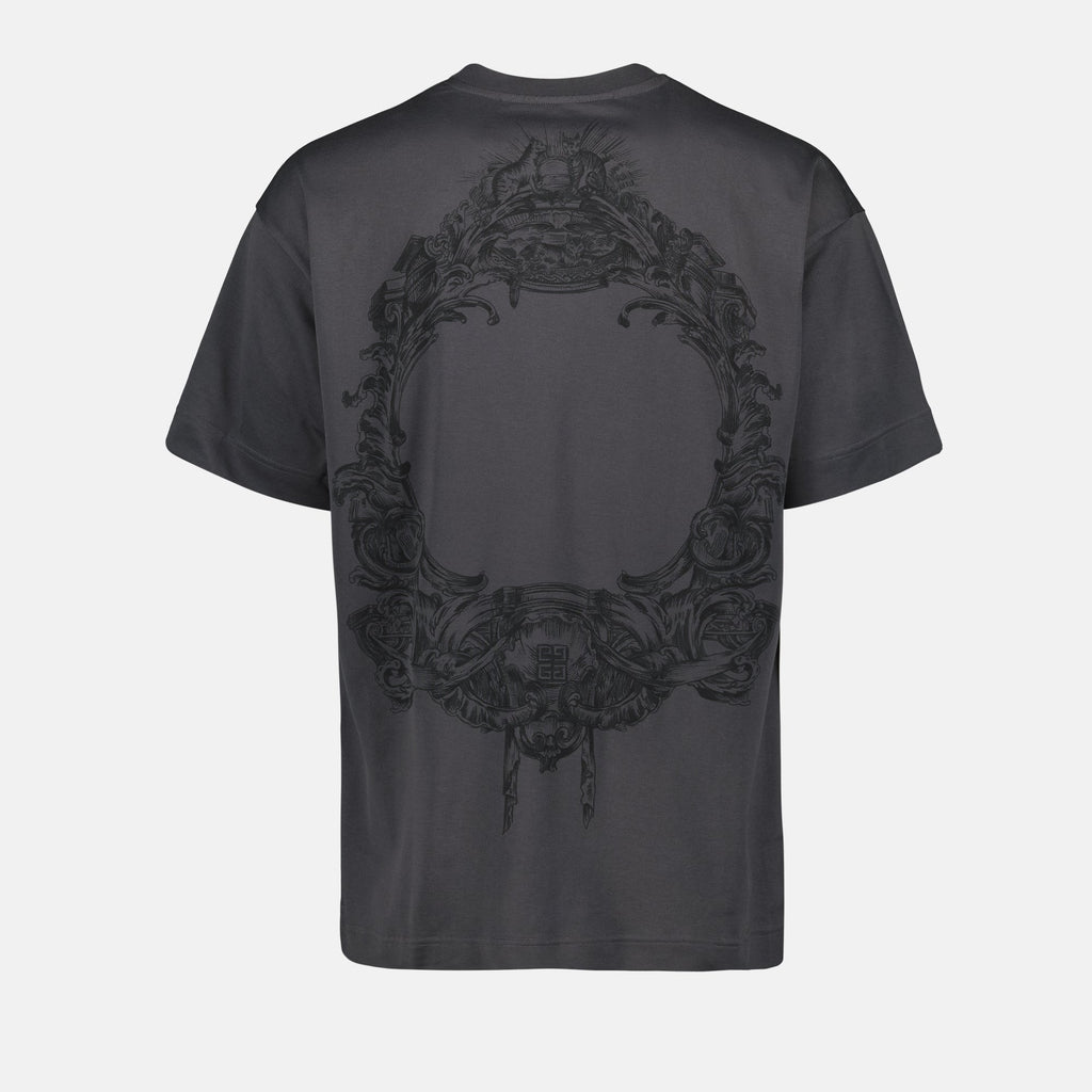Baroque Print T-shirt, Givenchy T-shirt, Luxury T-shirt, Designer T-shirt, Autumn Winter 2024