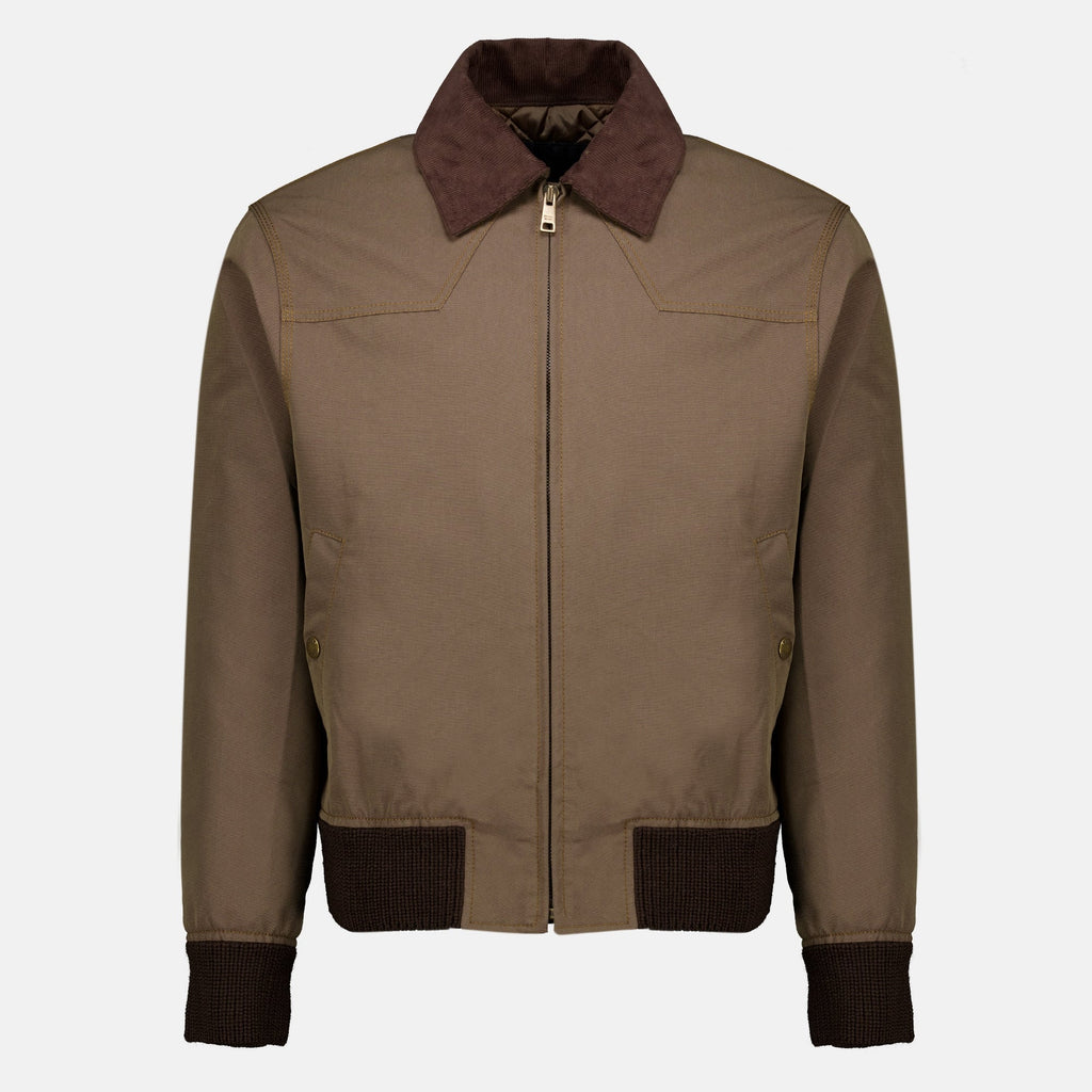 Chaqueta vaquera marrón