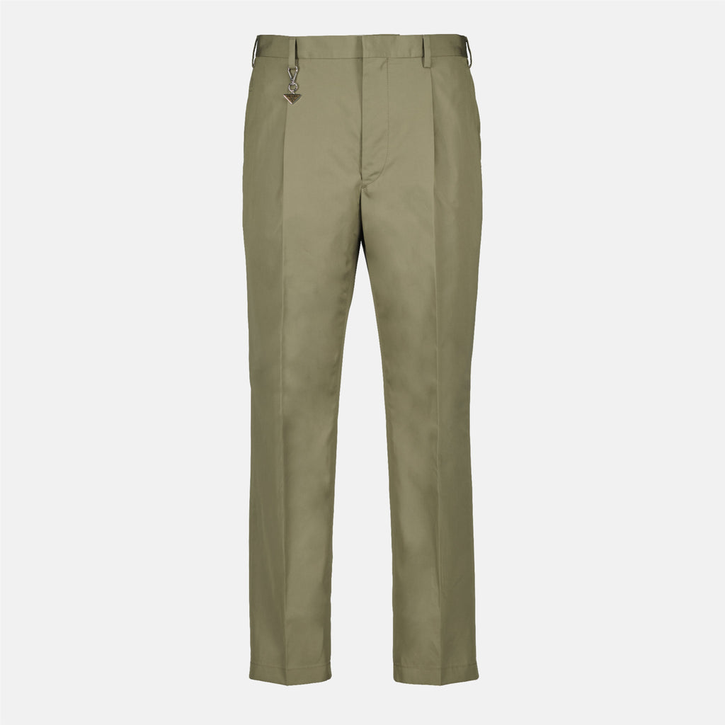 Image de Pantalon Beige Ville de Prada pour Hommes - Saison Printemps-Été 2026 - Vue de Face