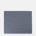 Sciarpa Oblique Blu