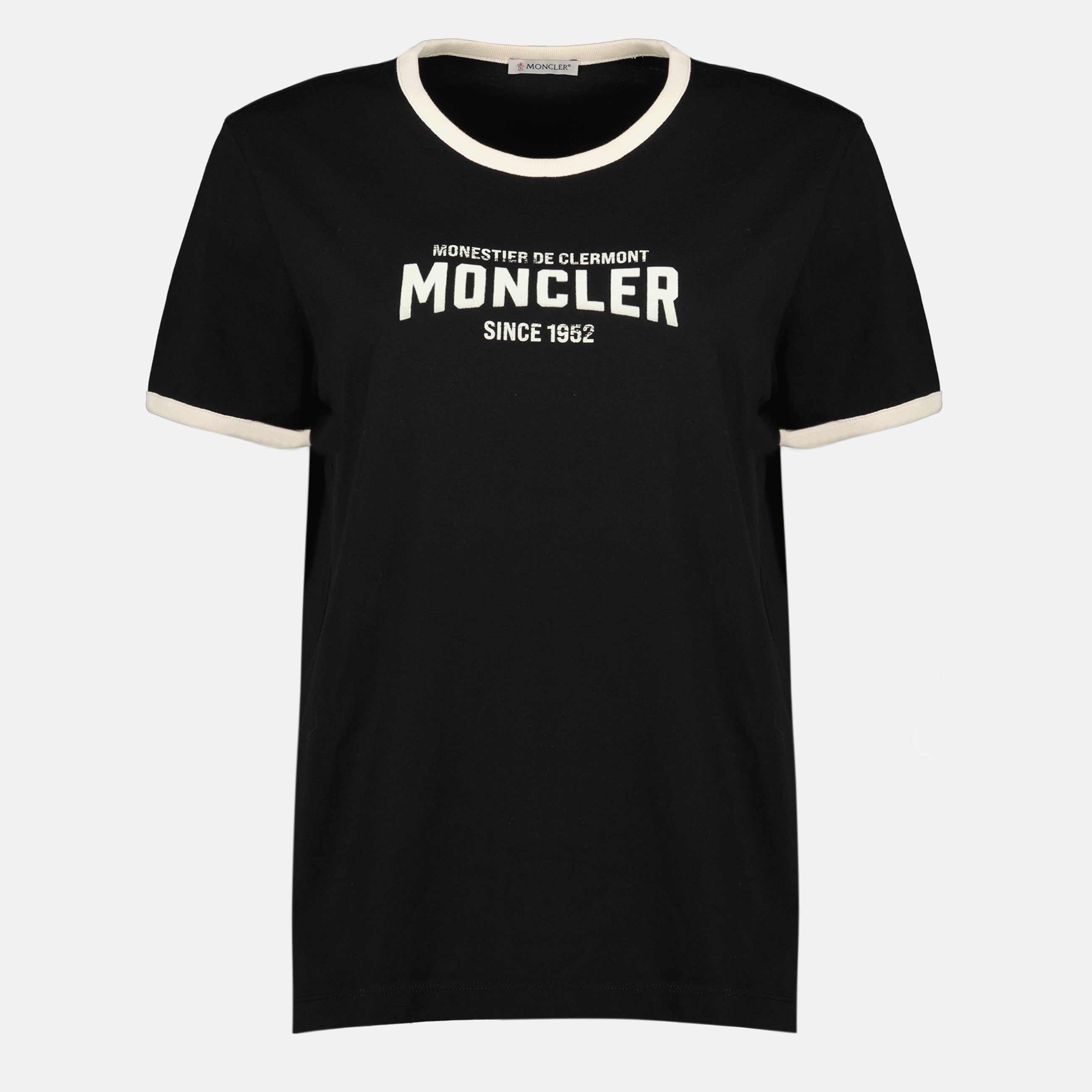 Black Logo T-shirt - Moncler - Men | WE IN STYLE