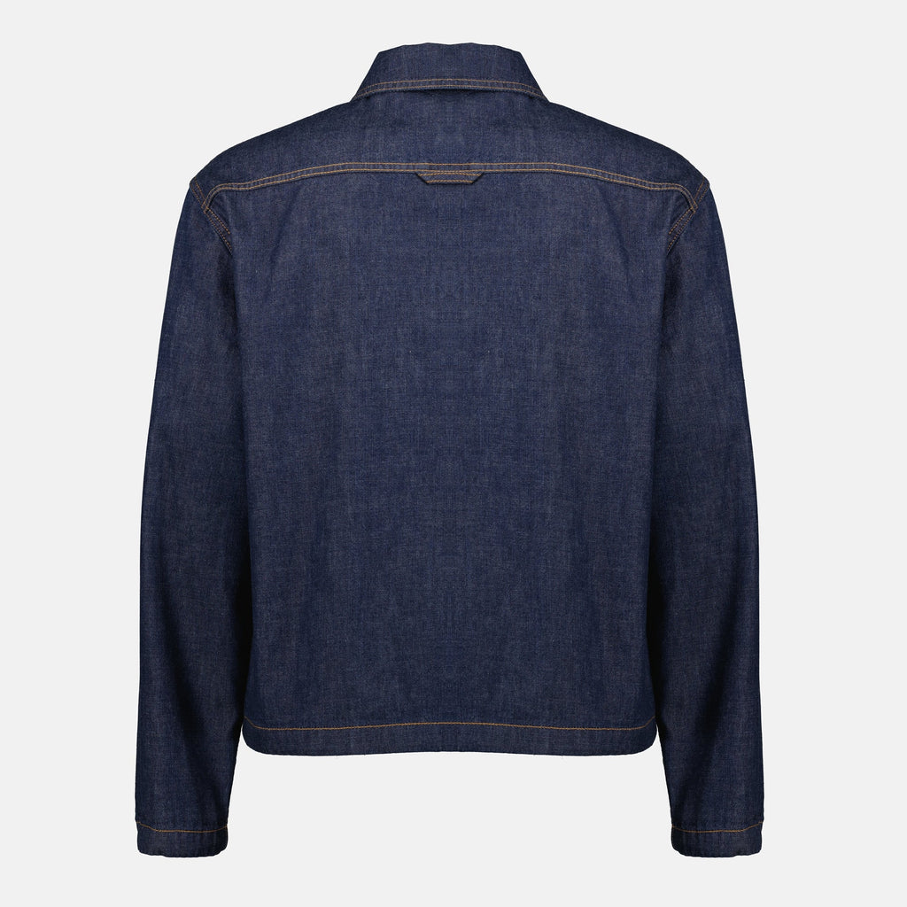 Bilde av Diorling denimjakke fra Dior for menn - Sesong Høst-Vinter 2025 - Bakvisning