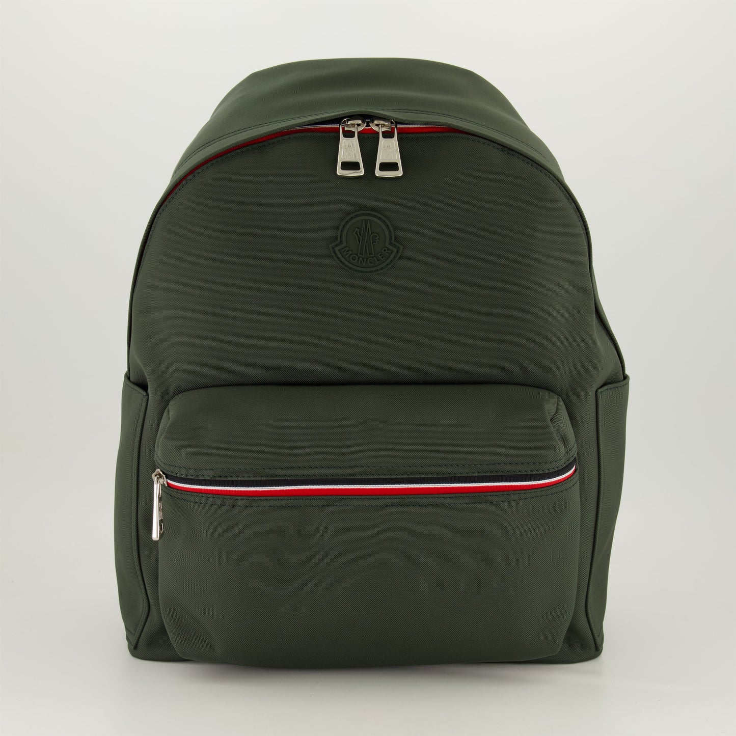 Pierrick backpack, Moncler bag, designer backpack, kaki backpack, water-repellent bag