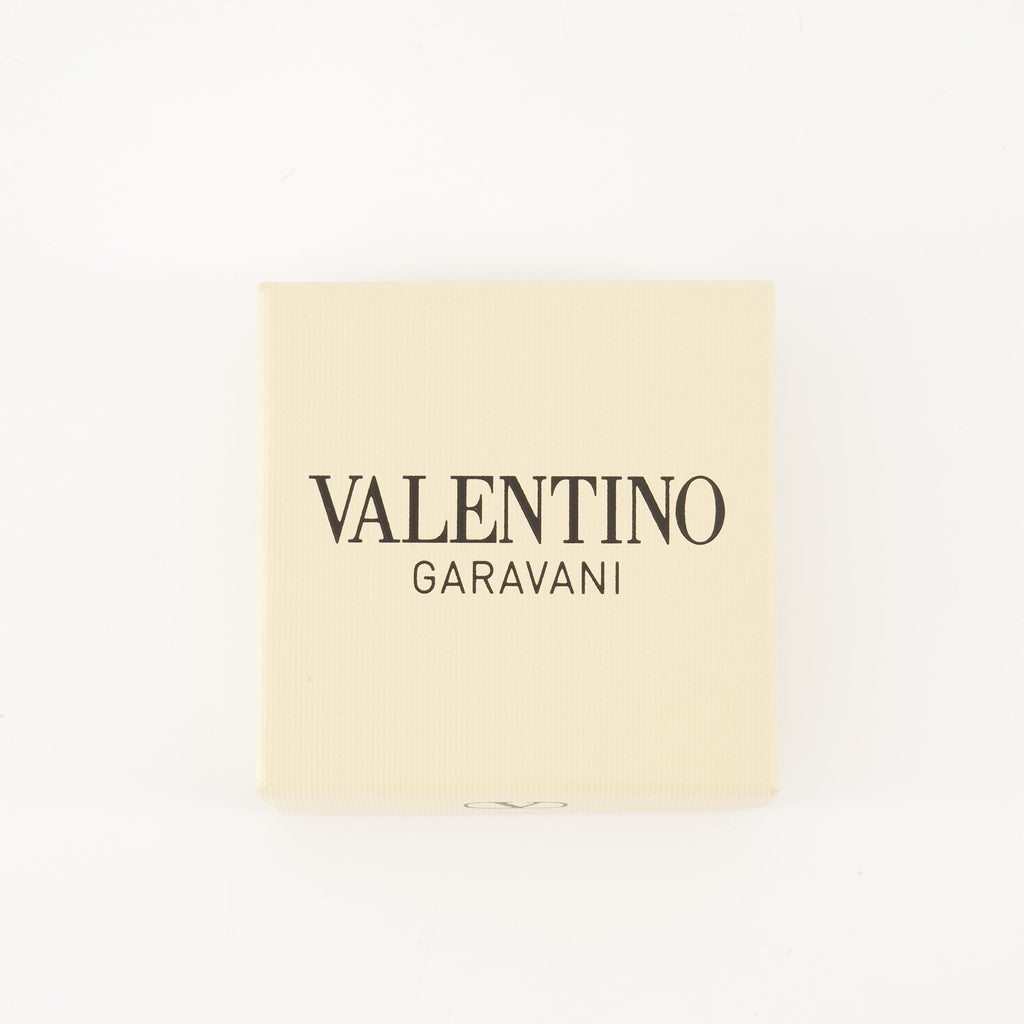 Ovalette Ring, Valentino Garavani, VLogo Signature, Swarovski Crystals, Rhodium Finish