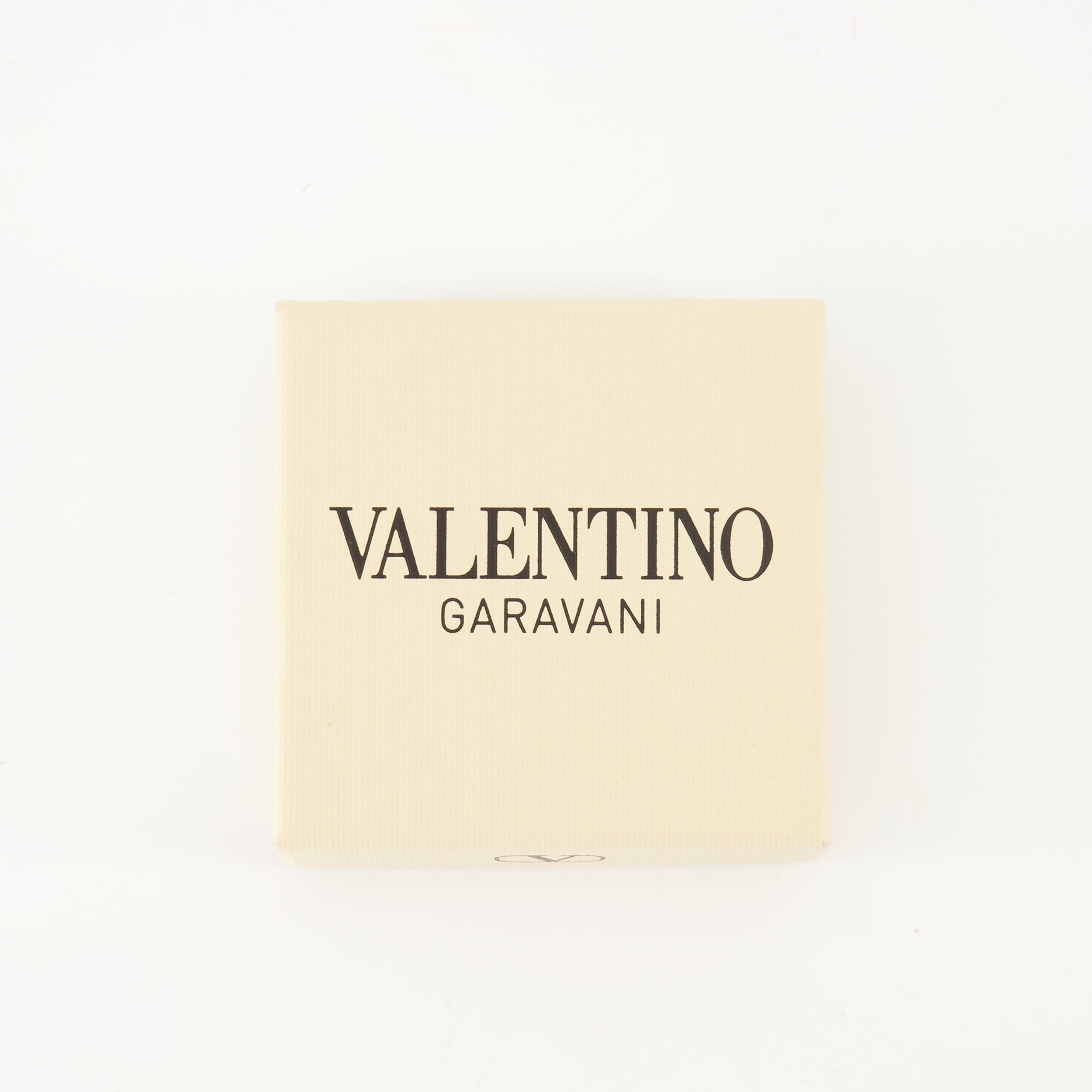 Ovalette Ring, Valentino Garavani, VLogo Signature, Swarovski Crystals, Rhodium Finish