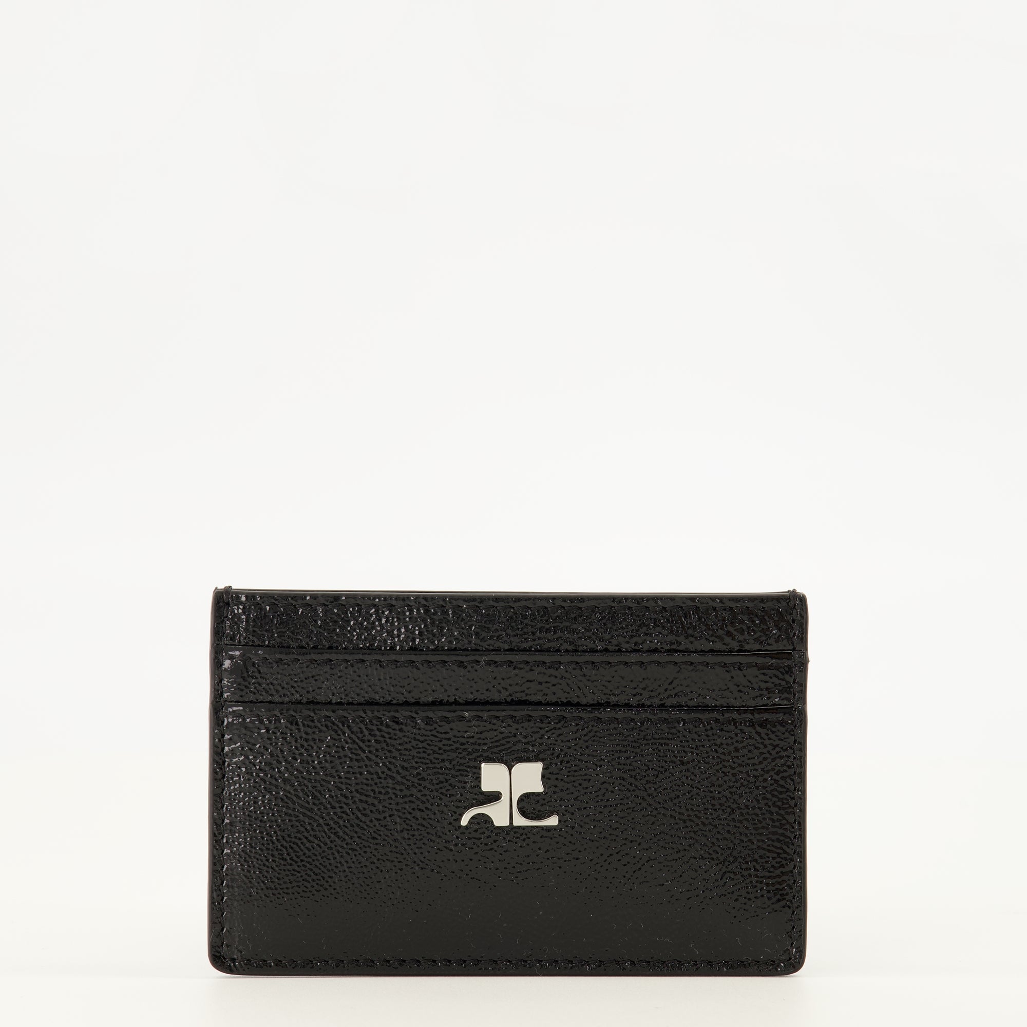 Porte-Cartes en Cuir Naplack Noir