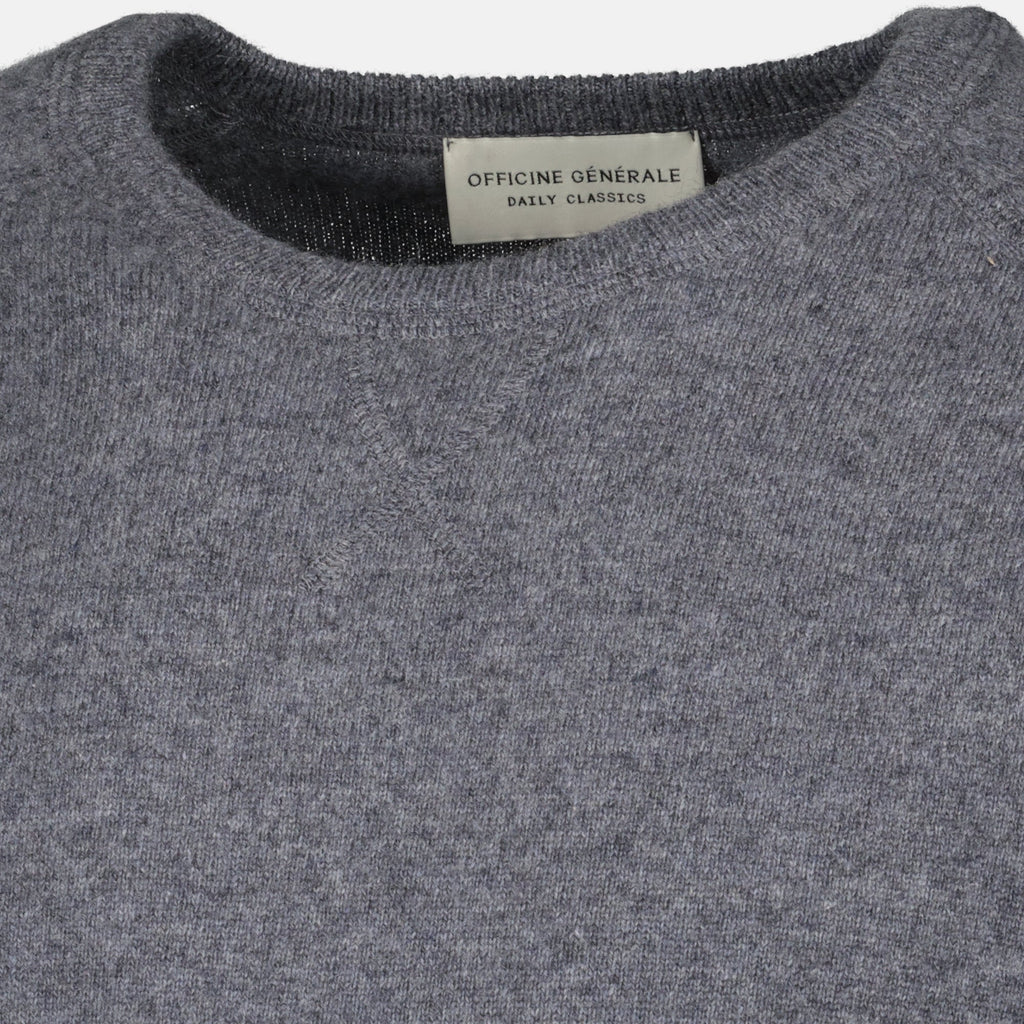 Grey Cashmere Sweater