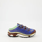 MM6 x Salomon, Baskets Mules, Blue Shoes, Fashion Footwear, Spring-Summer Collection