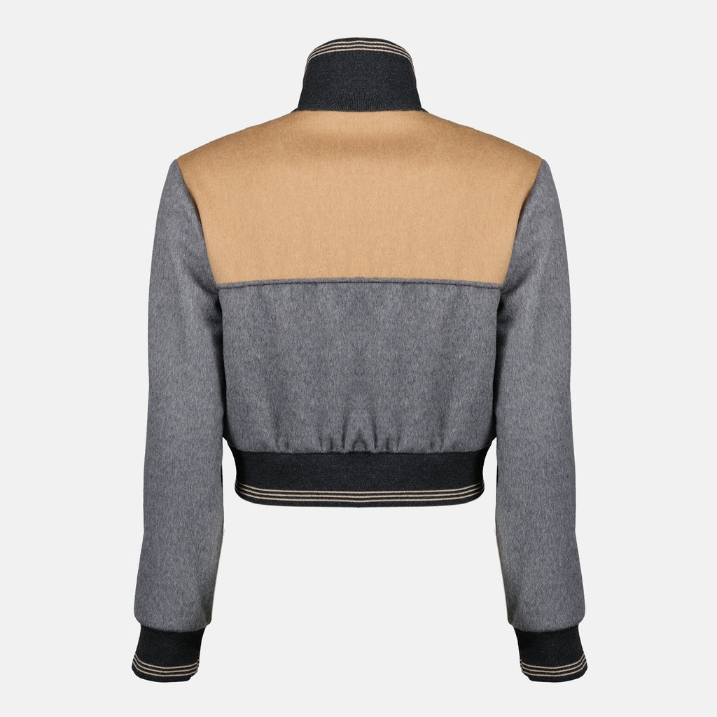 Zipped Velvet Jacket