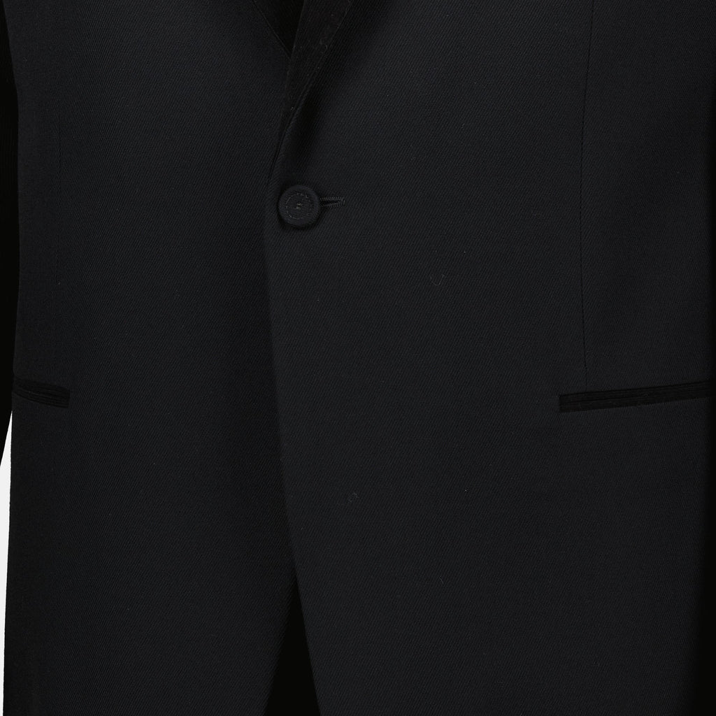 black blazer, wool blazer, Dior blazer, autumn winter collection, men's fashion