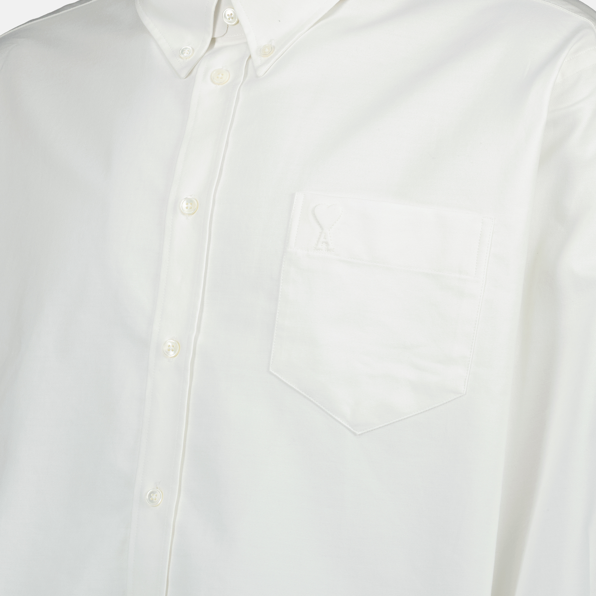 oversized shirt, Ami de Coeur, white shirt, cotton shirt, contemporary fashion