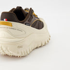 Image of Trailgrip GTX Brown Sneakers by Moncler for Men - Season Autumn-Winter 2025 - Back View