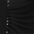 Bilde av en drapert viskosekjole fra Rabanne for kvinner - Sesong Høst-Vinter 2025 - Produktdetaljer visning 2