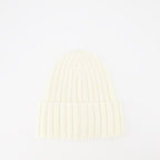 Moncler, wool beanie, Autumn-Winter 2024, luxury accessories, logo beanie