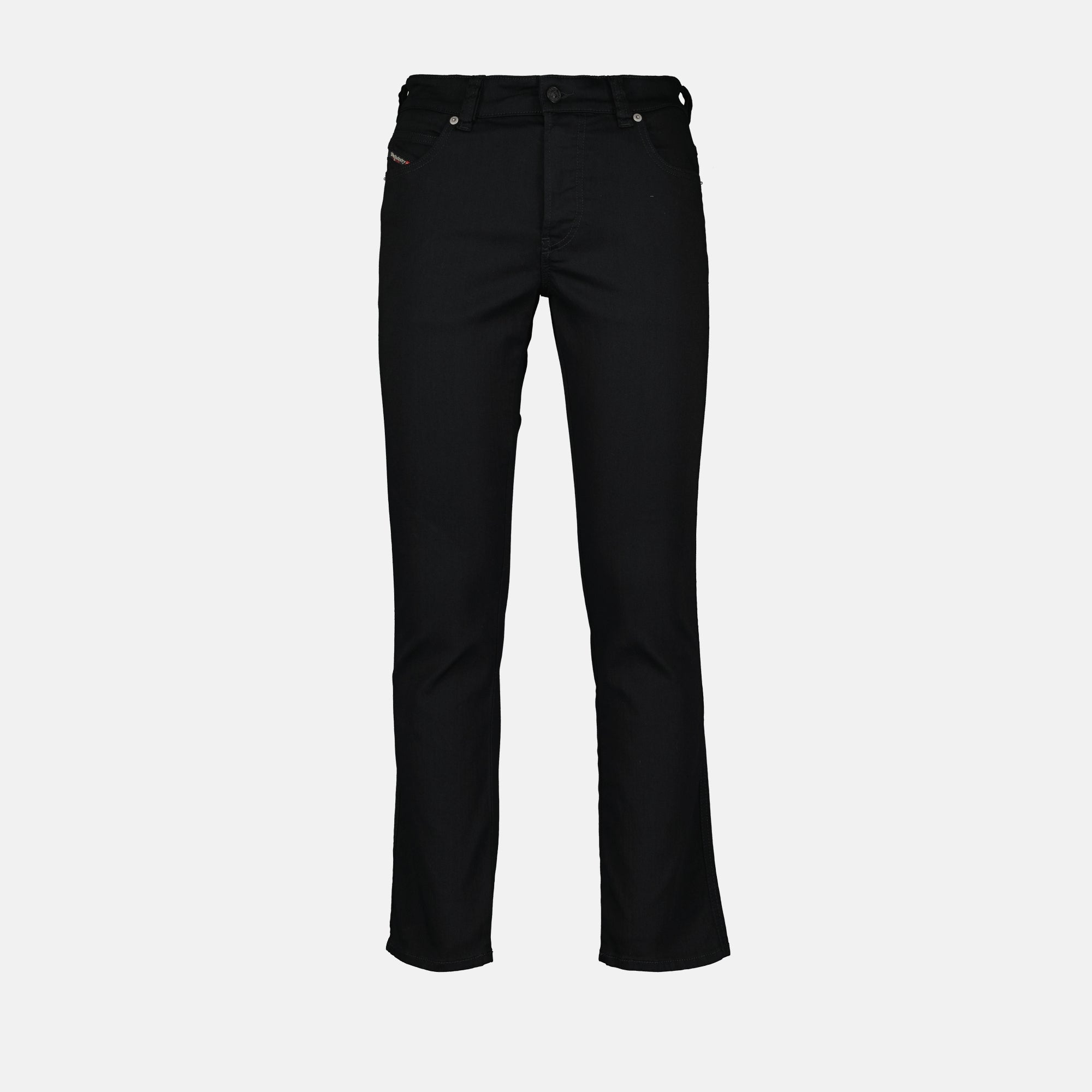 Jean D-Vyl 1993, Diesel jeans, five-pocket design, black denim pants, cotton-elastane trousers