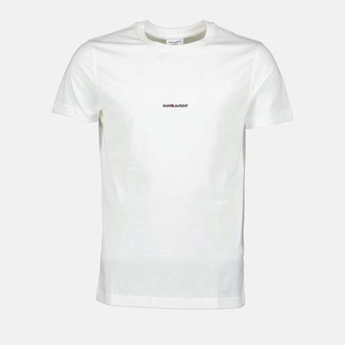 Camiseta Blanca Clásica con Logo