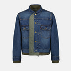 reversible jacket sacai x levis sacai men 15434351280508