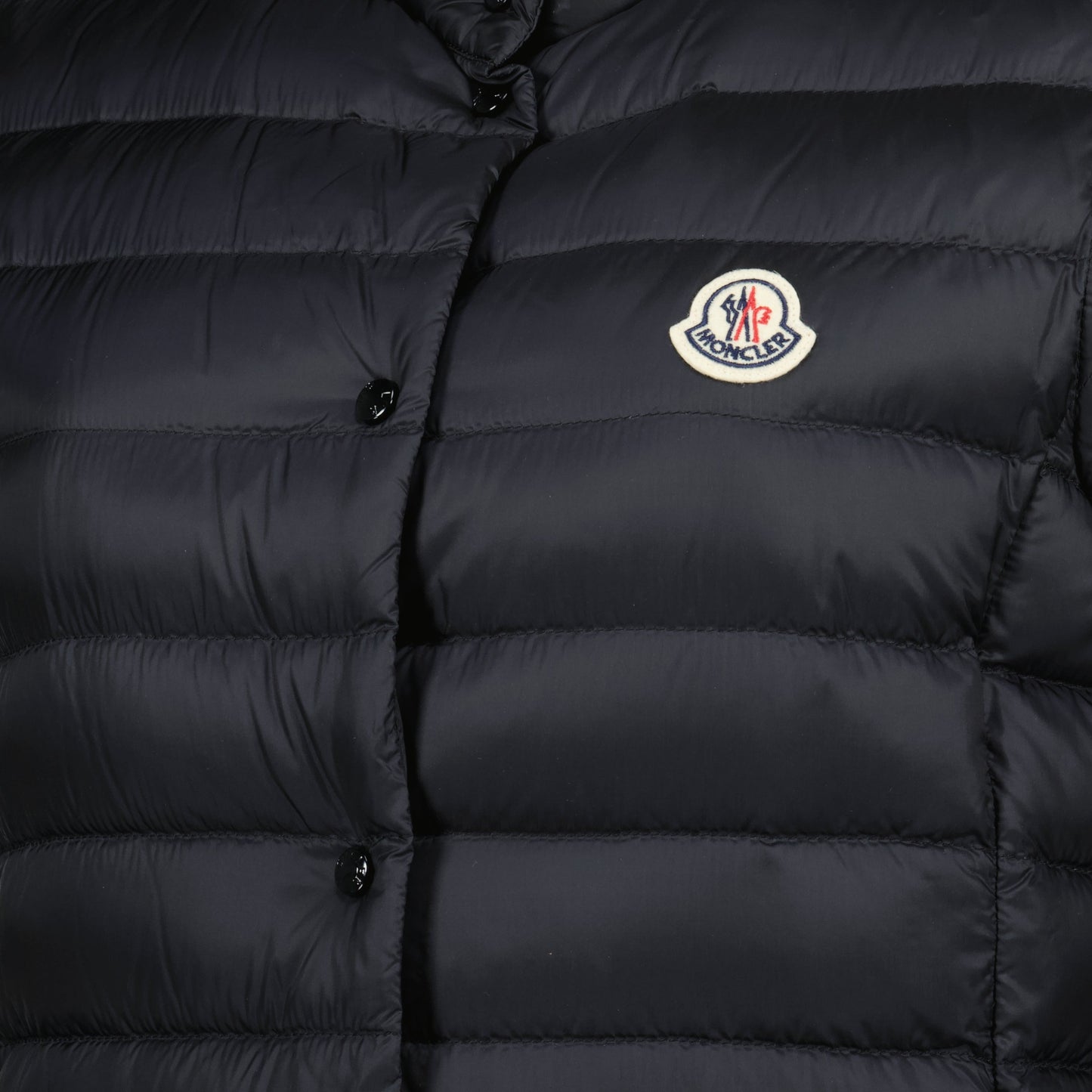 Moncler gilet, quilted gilet, womens outerwear, black gilet, winter fashion