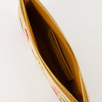 Valentino Garavani, Cherryfic pouch, raffia accessory, elegant design, practical pouch