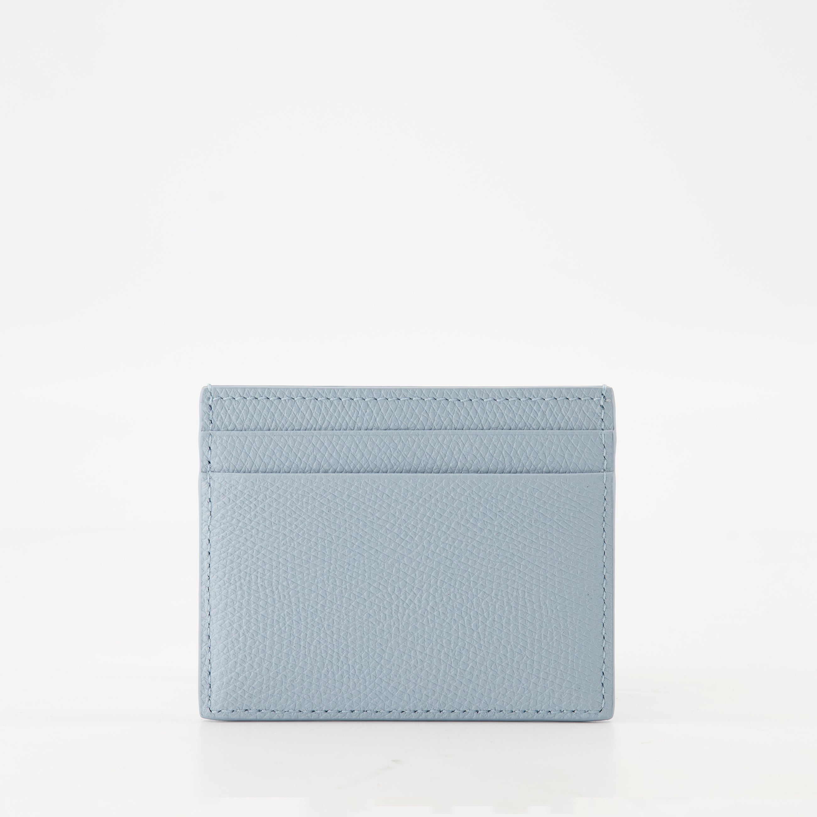 VLogo card holder, Valentino Garavani, blue leather accessory, designer card holder, luxury accessories