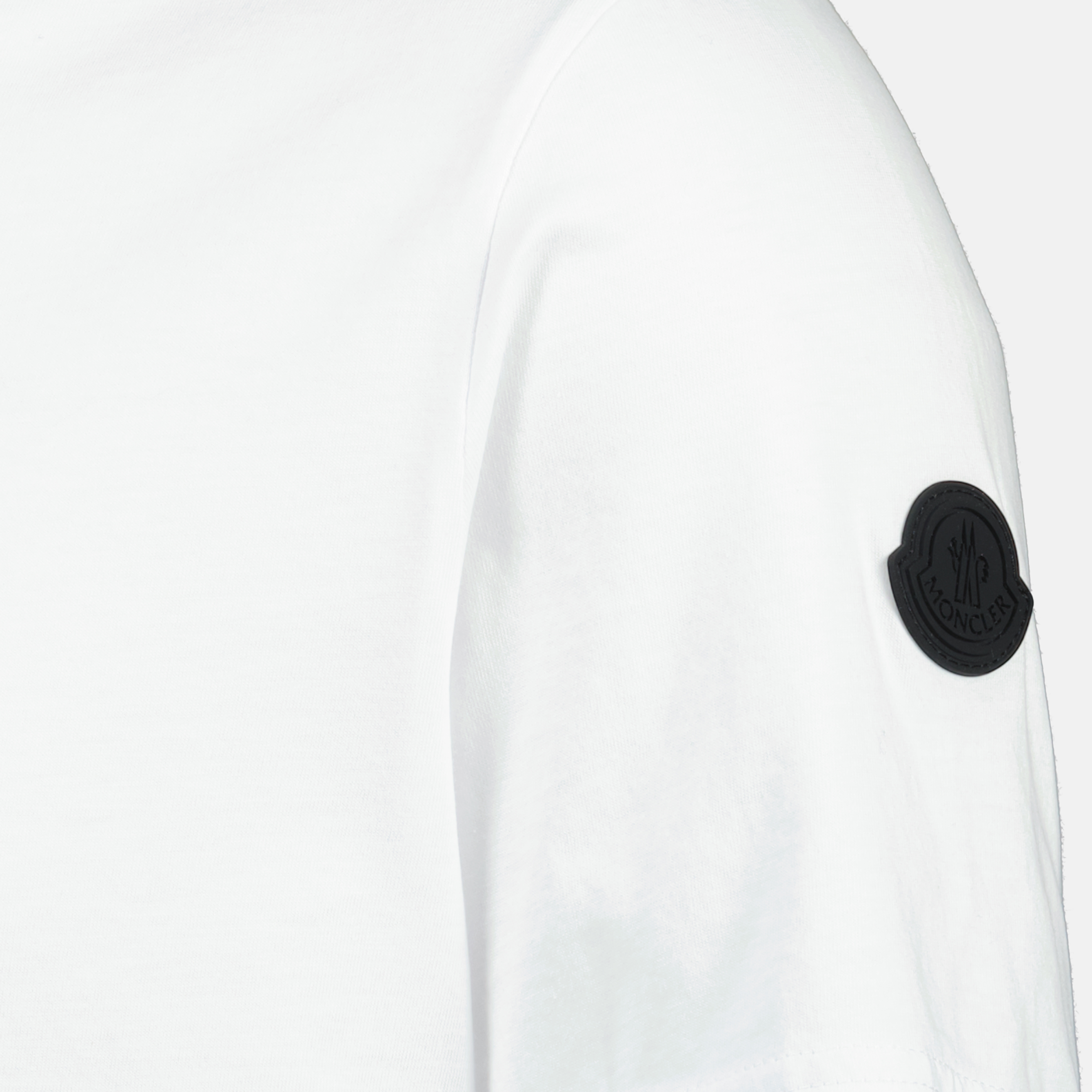 White Distressed Logo T-Shirt