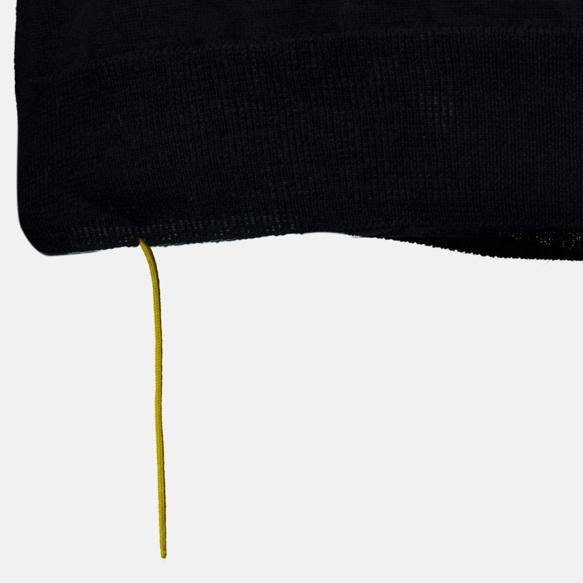 Fine Wool Black Sweater