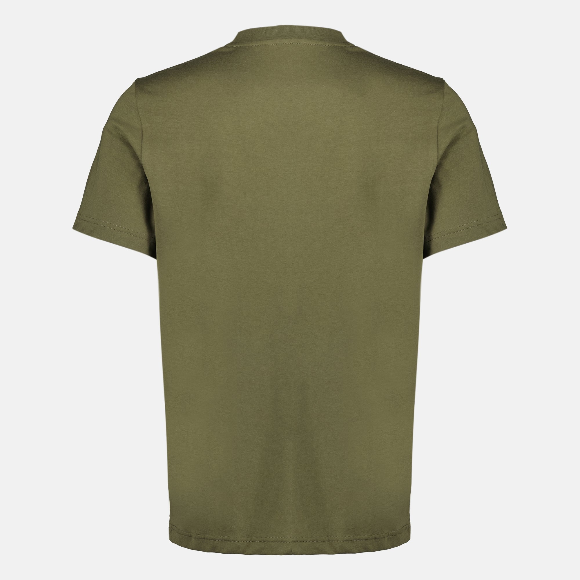 Kaki Printed Logo T-Shirt