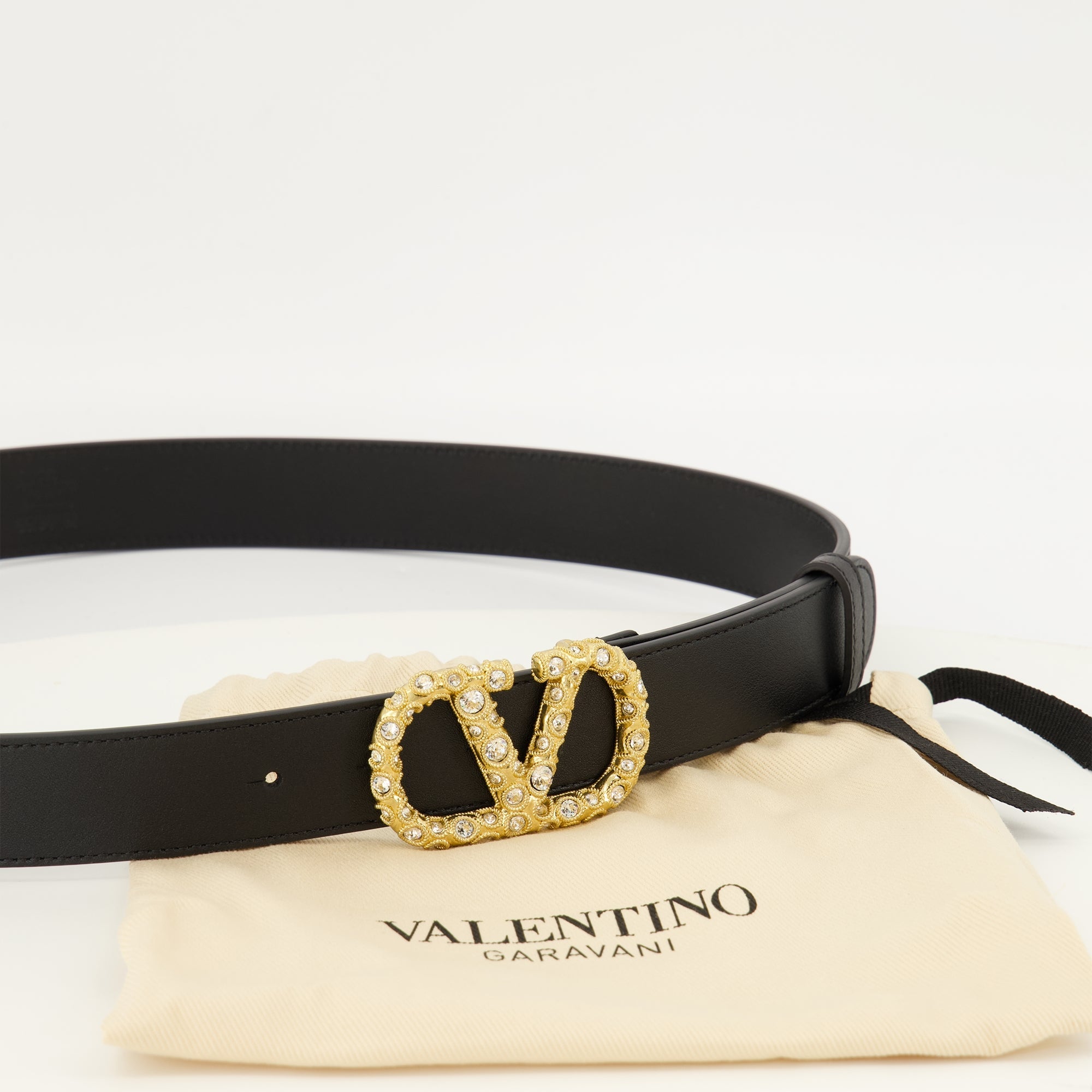 Vlogo Belt with Swarovski® Crystals