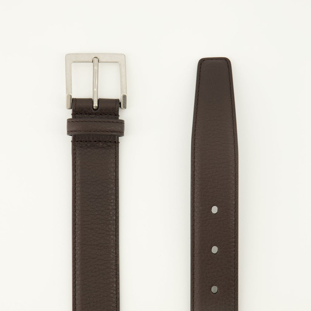 black leather belt, Saint Laurent belt, premium accessories, men's fashion belt, adjustable belt