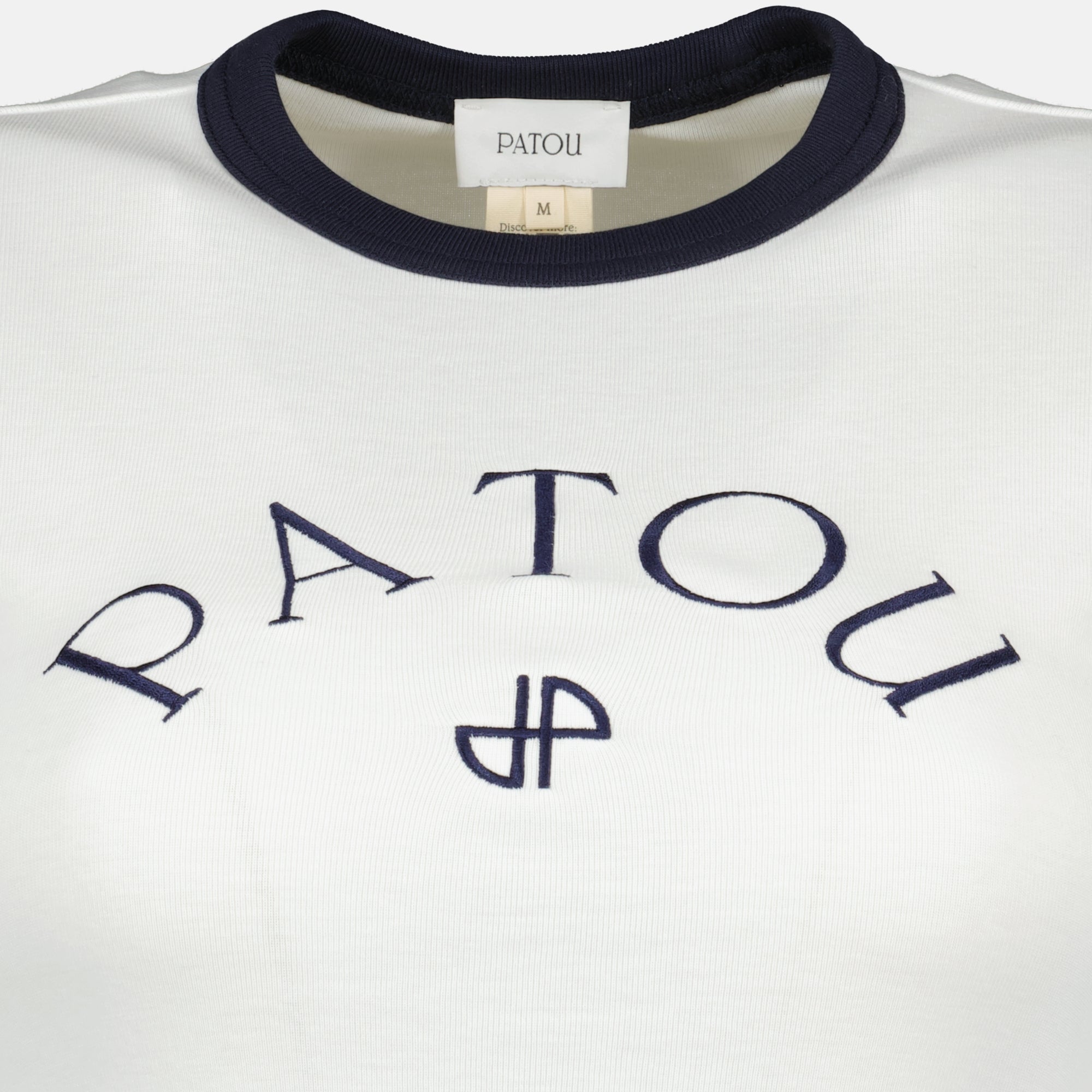White Logo T-shirt - Patou - Women | WE IN STYLE