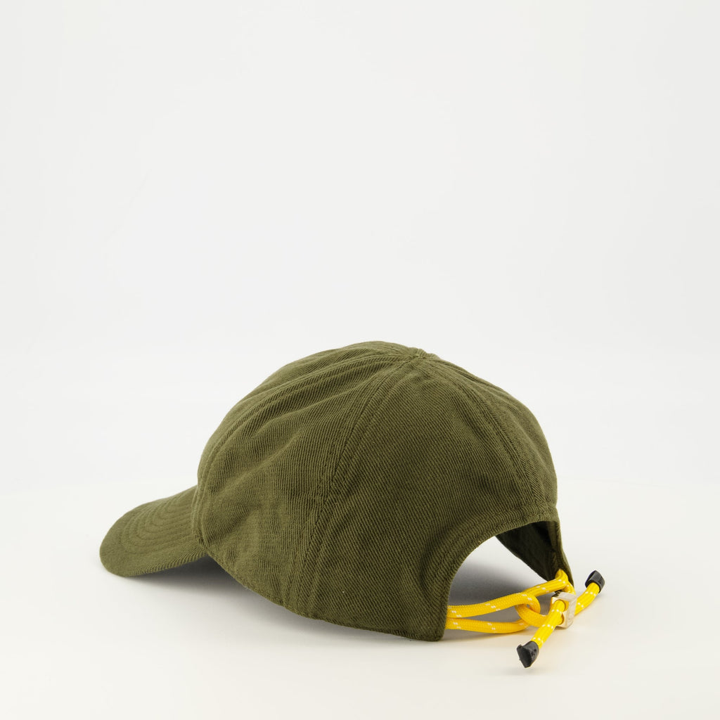 Bilde av Kaki denim caps fra Miu Miu for kvinner - Sesong Vår-Sommer 2026 - Detaljvisning 1