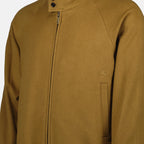 Image of Cashmere Bomber Jacket Brown by Burberry for Men - Season Autumn-Winter 2024 - Detail View 1