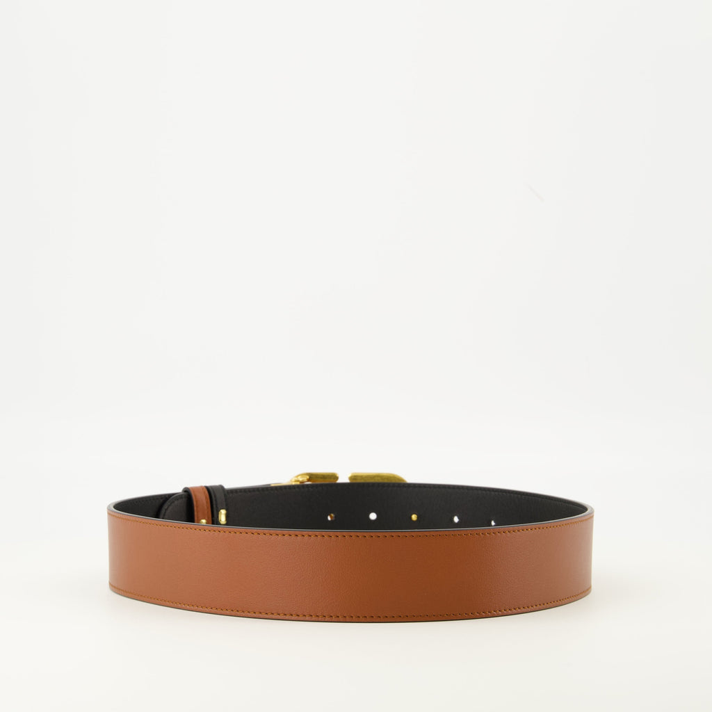 Vlogo Belt, Valentino Accessories, Reversible Belt, Calfskin Leather Belt, Luxury Belts