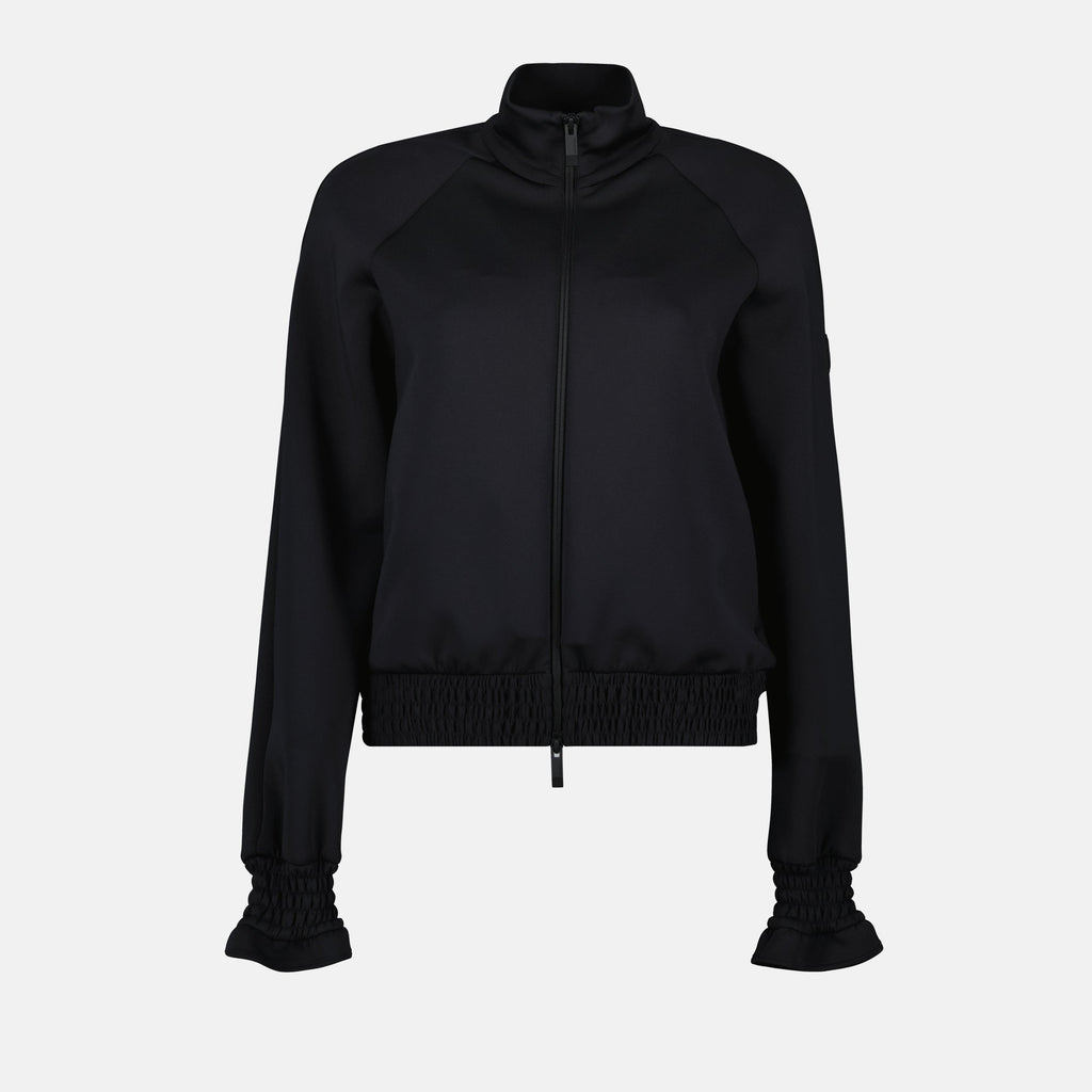 Zip-Up Black Jacket