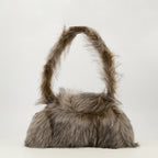 Image of Diesel Faux Fur Bag by Diesel for Women - Season Autumn-Winter 2025 - Back View