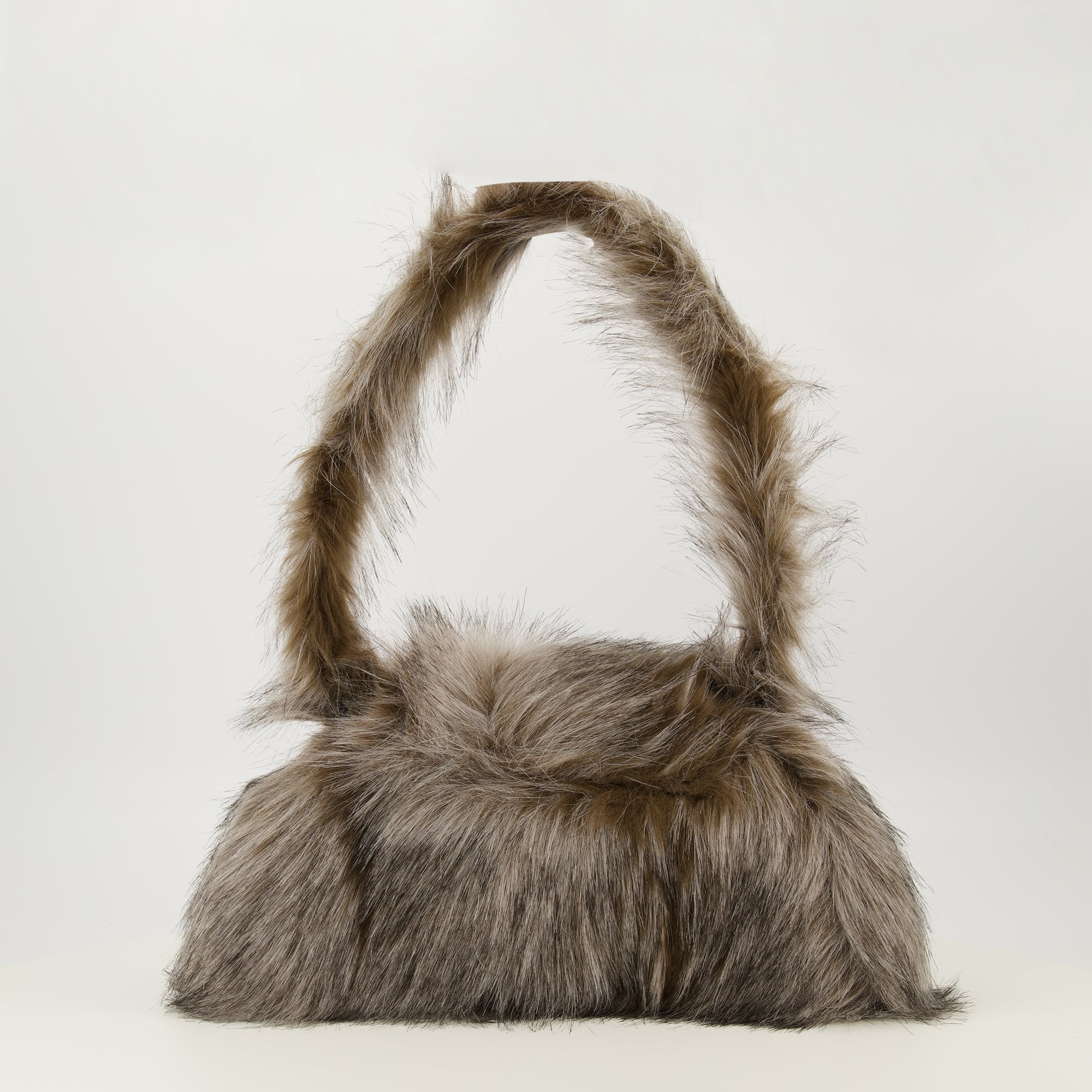 Diesel bag, faux fur, elegant accessory, sophisticated design, autumn-winter collection