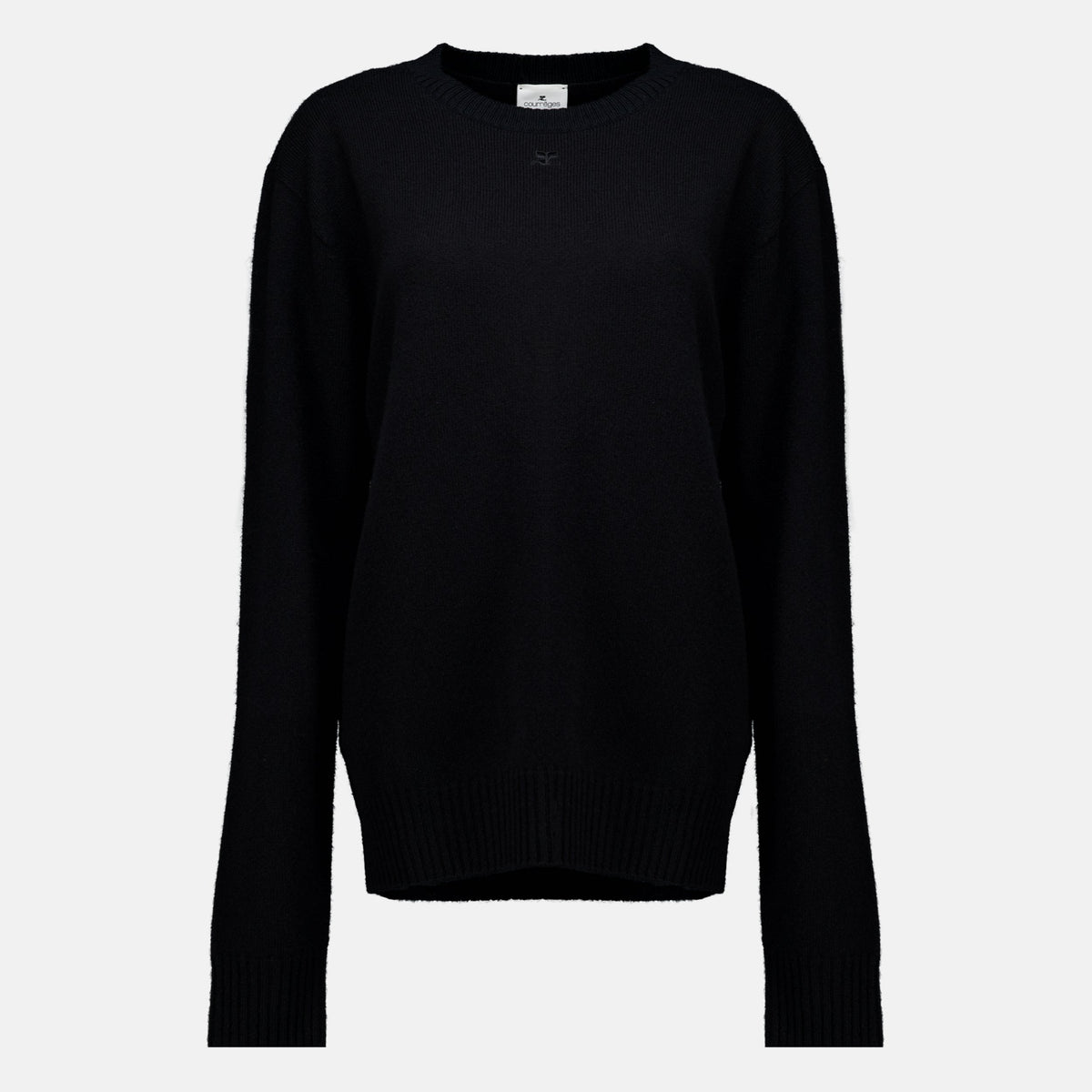 Jersey de lana negro