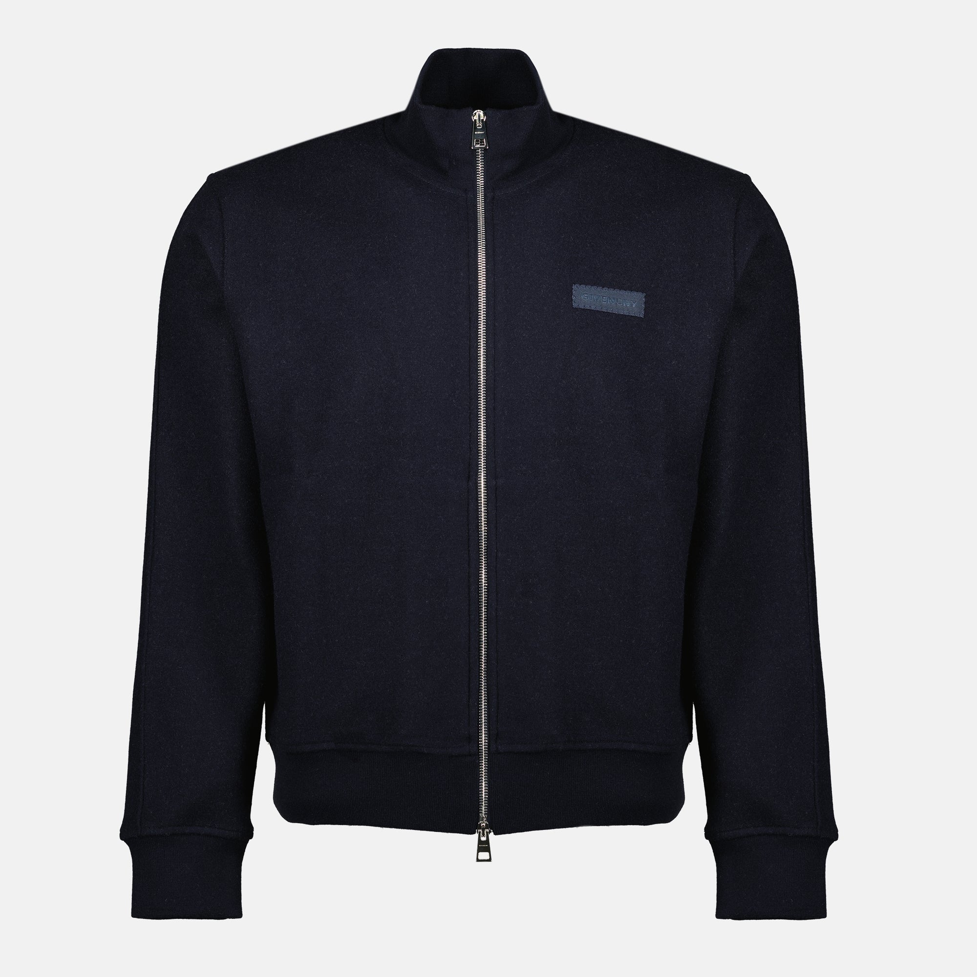 Givenchy jacket, wool and cashmere jacket, zipped jacket, designer outerwear, Fall-Winter collection