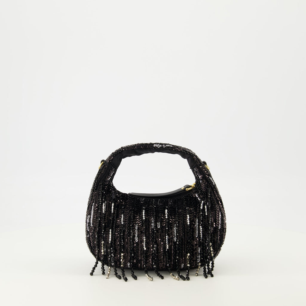 Bild des Mini Sac Wander à Sequins von Miu Miu für Frauen - Saison Frühling-Sommer 2026 - Rückansicht