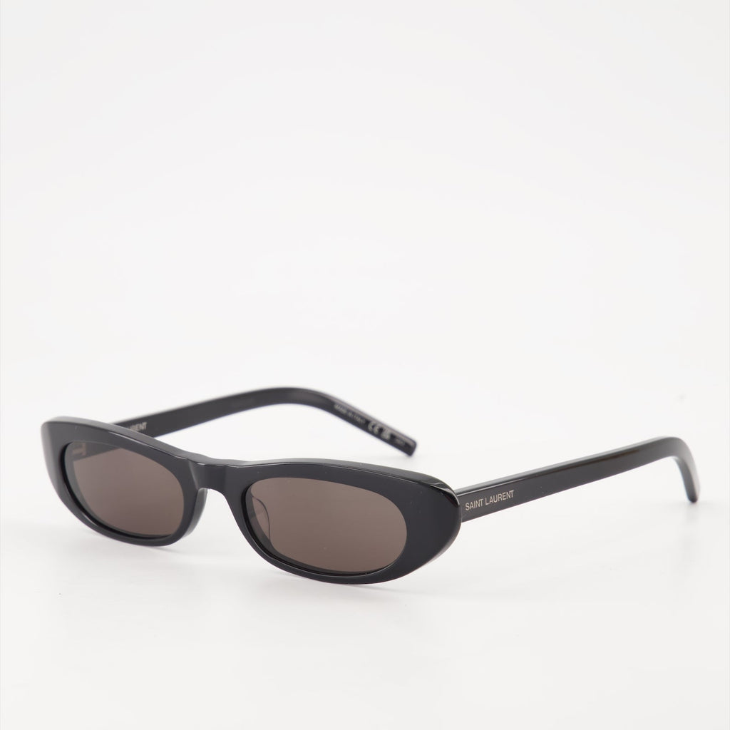 Saint Laurent sunglasses, SL 557 Shade, black sunglasses, UVA UVB protection, acetate sunglasses