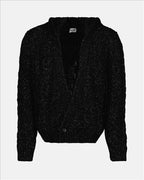 Saint Laurent, Men's Cardigan, Luxury, Lurex, Elegance