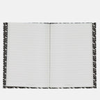 Versace, Greca notebook, luxury stationery, unisex notebook, grey notebook