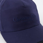 Dior, Embroidered Blue Cap, Luxury Men's Accessories, High-End Fashion, Designer Caps