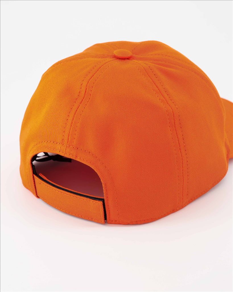 Versace Kids Cap, Medusa Cap, Unisex Orange Cap, Luxury Children's Accessory, Versace Rhinestone Cap