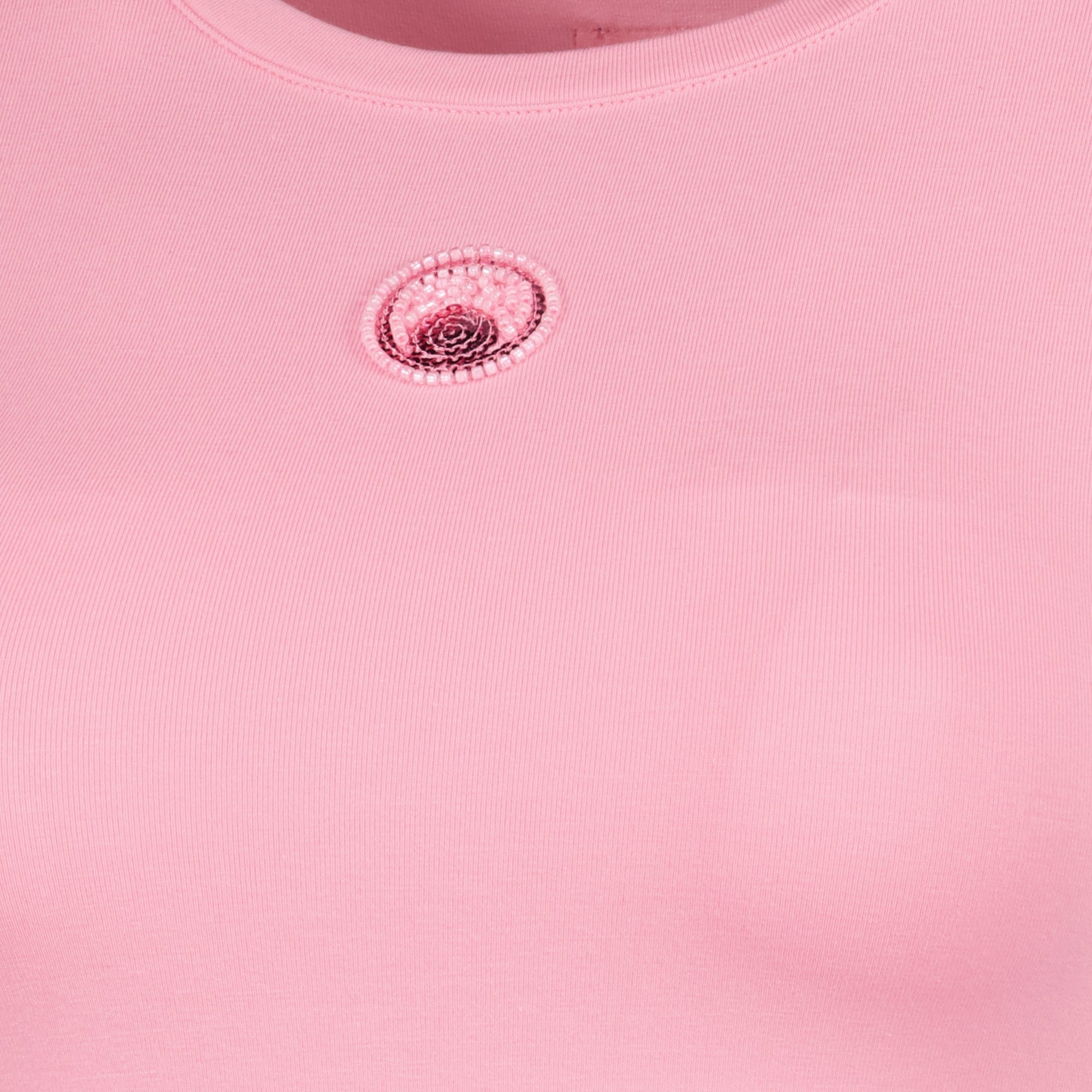 Pink Pearl Logo T-Shirt - Marine Serre - Women | WE IN STYLE
